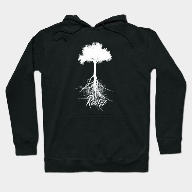 Rooted - Tree Hoodie by NaturalJimbo